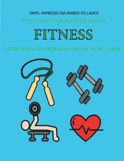 Livro para colorir para criancas de 2 anos (Fitness)