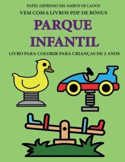 Livro para colorir para criancas de 2 anos (Parque infantil)