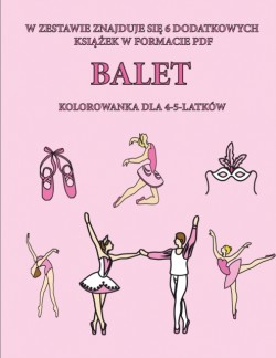Kolorowanka dla 4-5-latkow (Balet)