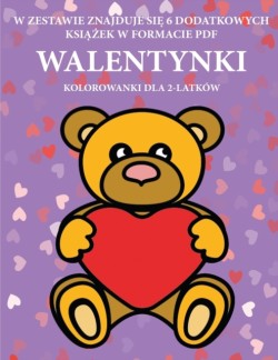 Kolorowanki dla 2-latkow (Walentynki)