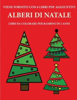 Libri da colorare per bambini di 2 anni (Alberi di Natale)