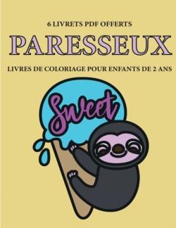 Livres de coloriage pour enfants de 2 ans (Paresseux )