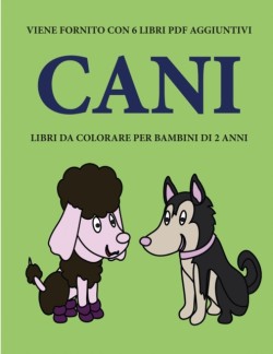 Libri da colorare per bambini di 2 anni (Cani)