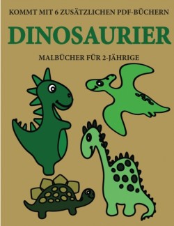 Malbucher fur 2-Jahrige (Dinosaurier)