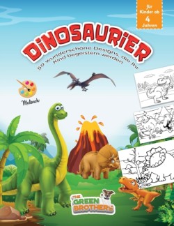 dinosaurier malbuch fur kinder ab 4 jahren