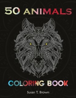 50 Animals Coloring Book