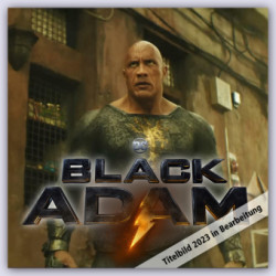 Black Adam Square Calendar 