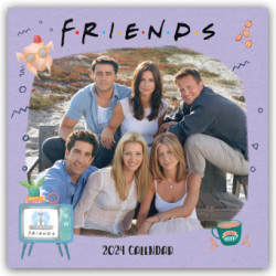 Friends 2024 Square Wall Calendar