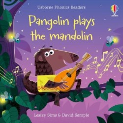 Pangolin plays mandolin