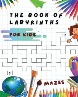 Book of Labyrinths - Mazes for Kids - Manual with 100 Different Routes - Activity Book