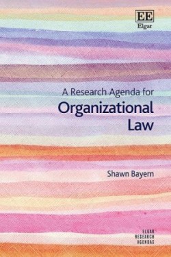 Research Agenda for Organizational Law