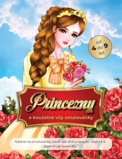 princezny a kouzelne vily omalovanky od 4 do 9 let
