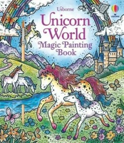 Unicorn World Magic Painting Book