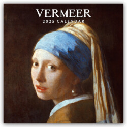 Jan Vermeer 2025 Square Wall Calendar