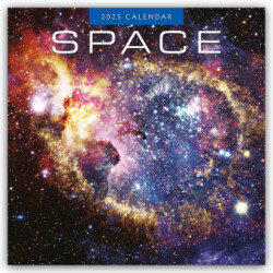 Space 2025 Square Wall Calendar