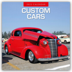 Custom Cars 2025 Square Wall Calendar