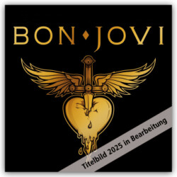 Official Bon Jovi 2025 Square Calendar