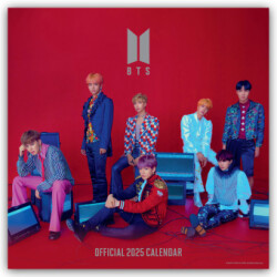 Official BTS Square Calendar - Multi-Language 2025