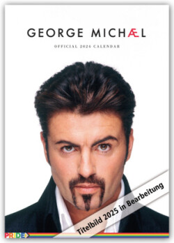 Official George Michael A3 Calendar 2025