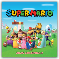 Official Super Mario Square Calendar 2025