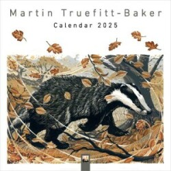 Martin Truefitt-Baker Wall Calendar 2025 (Art Calendar)