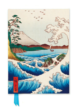 Utagawa Hiroshige: Sea at Satta (Foiled Quarto Journal)