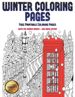 Free printable Coloring Pages (Winter Coloring Pages)