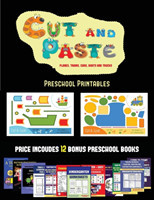 Preschool Printables (Cut and Paste Planes, Trains, Cars, Boats, and Trucks)