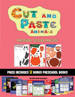 Preschool Scissor Practice (Cut and Paste Animals)