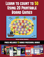 Printable Preschool Worksheets (Learn to Count to 50 Using 20 Printable Board Games)