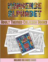 Adult Themed Coloring Books (Nonsense Alphabet)