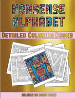 Detailed Coloring Books (Nonsense Alphabet)