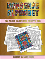 Coloring Pages for Adults PDF (Nonsense Alphabet)