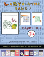 Labyrinth-Aktivitaten fur 3-Jahrige (Band 2)