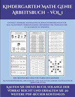 Die besten Bucher fur Vorschulkinder (Kindergarten Mathe Genie Arbeitsbuch - VOL. 1)
