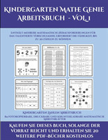 Kindergarten Zahlen Arbeitsbuch (Kindergarten Mathe Genie Arbeitsbuch - VOL. 1)