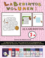 Fichas de preescolar (Laberintos - Volumen 1)