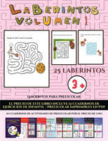 Laberintos para preescolar (Laberintos - Volumen 1)