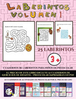 Cuadernos de laberintos para ninos de preescolar (Laberintos - Volumen 1)