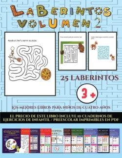 Fichas de preescolar (Laberintos - Volumen 2)