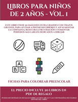 Fichas para colorear preescolar (Libros para ninos de 2 anos - Vol. 1)