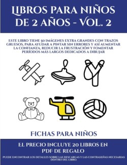 Fichas para ninos (Libros para ninos de 2 anos - Vol. 2)