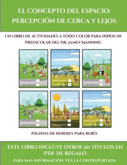 Paginas de deberes para bebes (El concepto del espacio