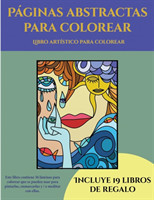 Libro artistico para colorear (Paginas abstractas para colorear)
