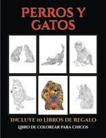 Libro de colorear para chicos (Perros y gatos)