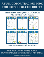 Pre K Coloring (A full color tracing book for preschool children 2)