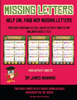 Kids Activity Sheets (Missing letters help Owl find her missing letters)