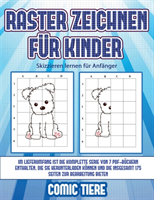 Skizzieren lernen fur Anfanger (Raster zeichnen fur Kinder - Comic Tiere)