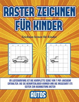 Zeichnen lernen fur Kinder (Raster zeichnen fur Kinder - Autos)