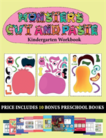 Kindergarten Workbook (20 full-color kindergarten cut and paste activity sheets - Monsters)